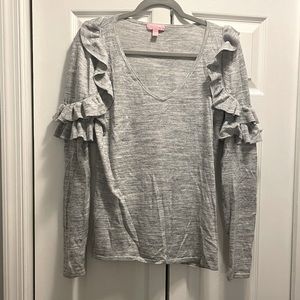 Lilly Pulitzer Fresca ruffle sweater